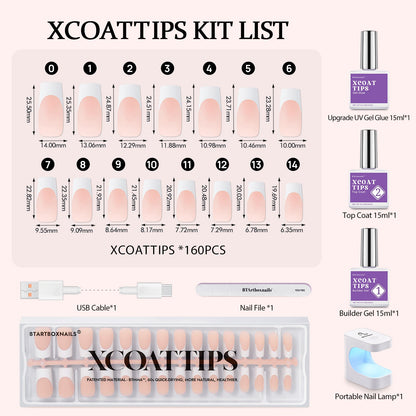 XCOATTIPS® French Kit - Long Square