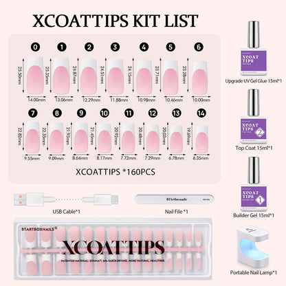 XCOATTIPS® French Kit - Long Square