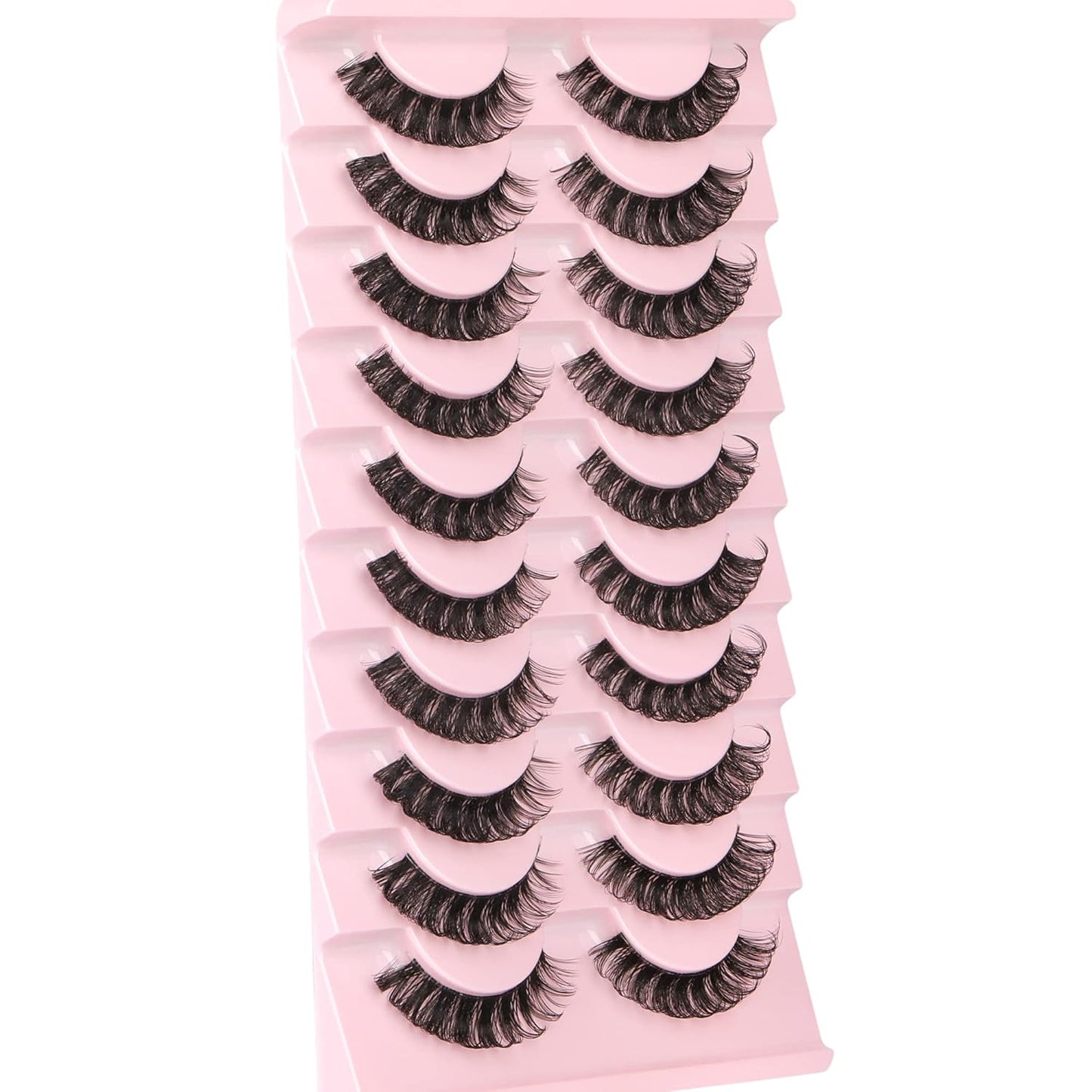 Russian Volume Strip False Lashes - 10 Pairs