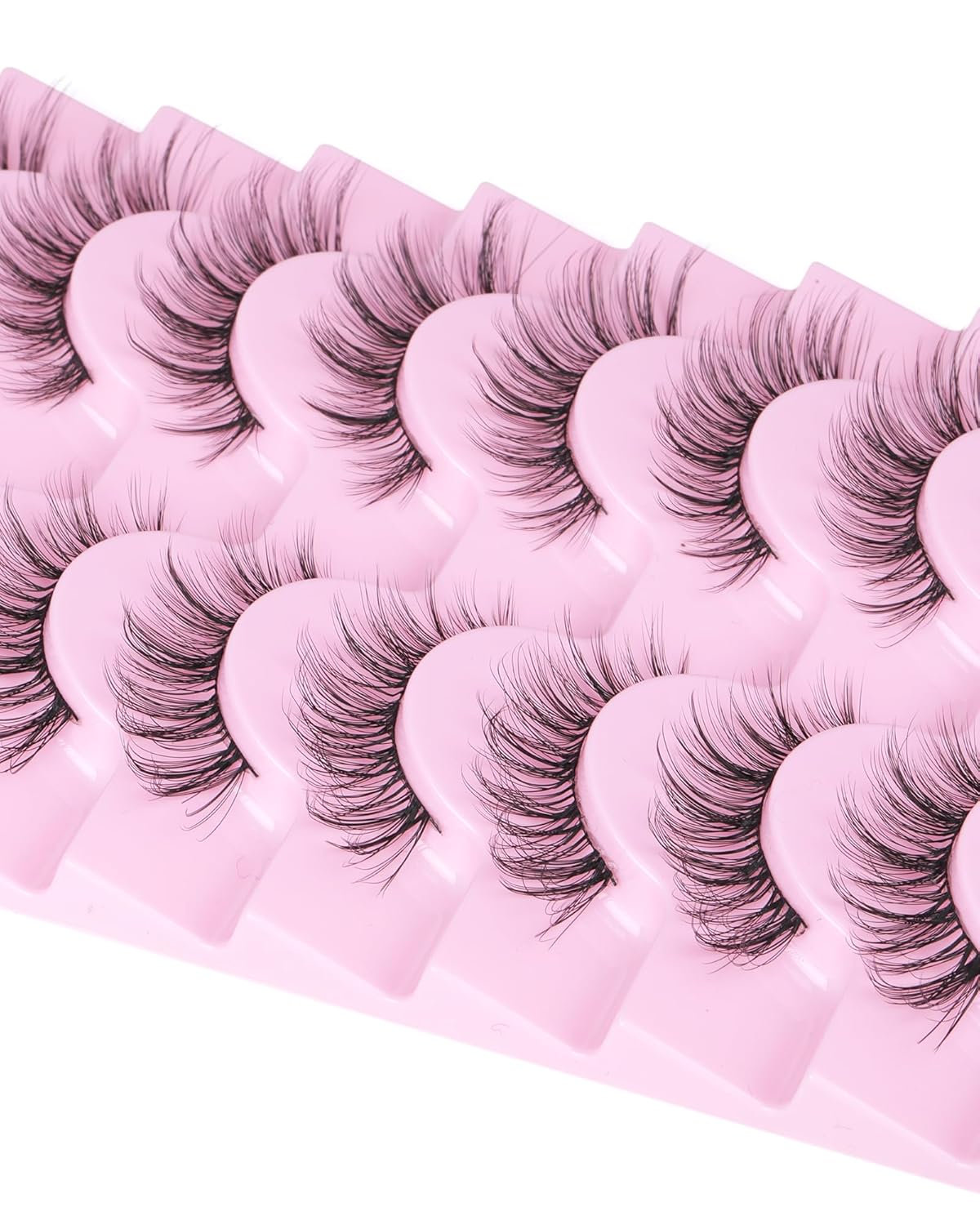 Russian Volume Strip False Lashes - 10 Pairs