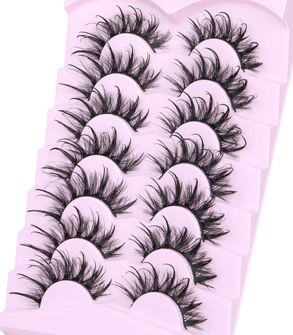 Russian Volume Strip False Lashes - 10 Pairs