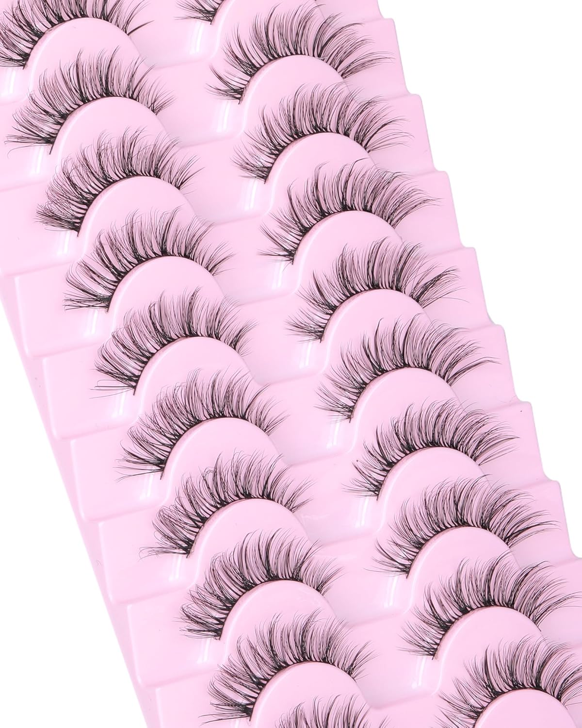 Russian Volume Strip False Lashes - 10 Pairs