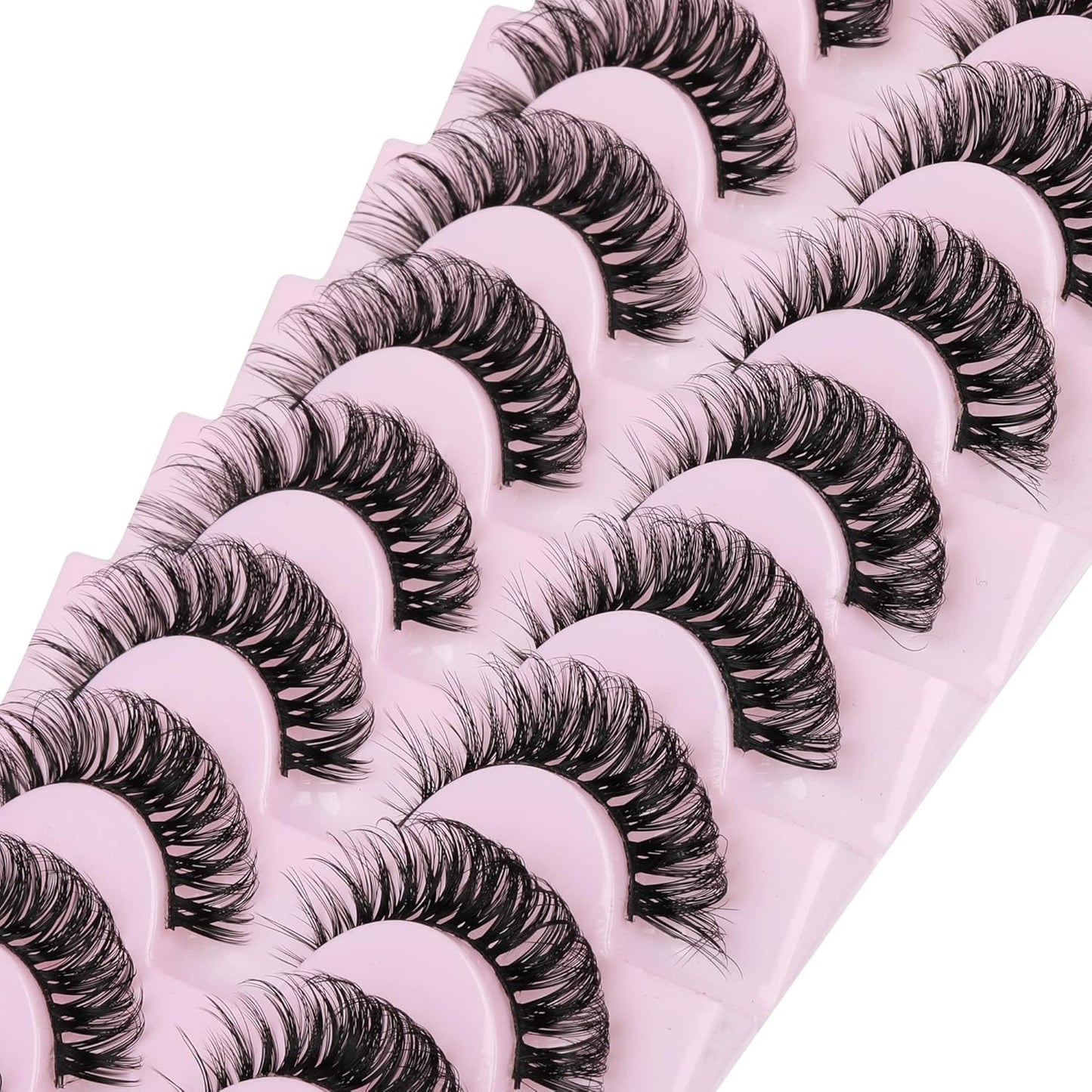 Russian Volume Strip False Lashes - 10 Pairs