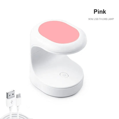 Mini Nail Dryer UV Lamp for Gel Polish